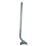 38" J Mount Antenna Pole - front view